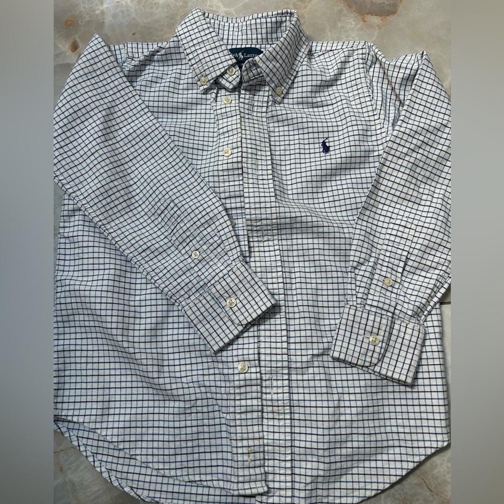 Ralph Lauren Checkered Button-Down Shirt